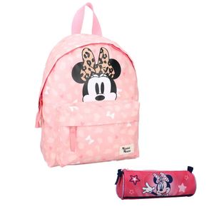 Disney Minnie Maus Kinder Rucksack mit Federmäppchen