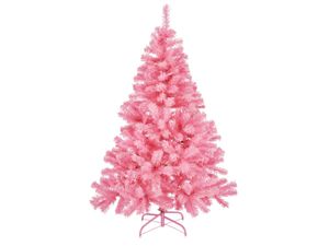Künstlicher Weihnachtsbaum in pink Tannenbaum Kunstbaum Christbaum Tanne 1,5m