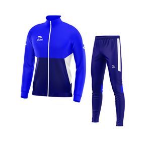 alpas Kinder Trainingsanzug Calcio blau/marine Gr. 152 Sportanzug Jogginganzug Freizeitanzug