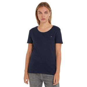 TOMMY HILFIGER T-shirt Damen Textil Blau SF18680 - Größe: L