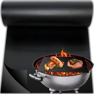 4er Set BBQ Grillmatte aus Teflon Gasgrill Zubehör Antihaft Grillmatten 40x33cm Holzkohlegrill Elektronischen Grill Backofen Backmatte Grillplatte Retoo