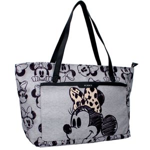 Disney Damen Shopper große Tasche Minnie Mickey Maus Mouse
