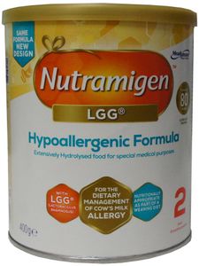 Nutramigen 2 LGG - Hypoallergene Formel Babynahrung X 400g