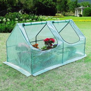 Yorbay Foliengewächshaus Frühbeet Gewächshaus für Tomaten Gemüse Pflanzen , mit UV-beständige Gitternetzfolie und Fernster für Garten zur Aufzucht, Spitzdach, niedrig, Grün 120 x 60 x 60cm (LxBxH) Yorbay Foliengewächshaus Frühbeet Gewächshaus für Tomaten Gemüse Pflanzen , mit UV-beständige Gitternetzfolie und Fernster für Garten zur Aufzucht, Spitzdach, niedrig, Grün 120 x 60 x 60cm (LxBxH)