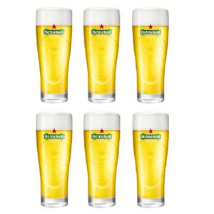 Heineken Biergläser Ellipse 500 ml - 6 Stück