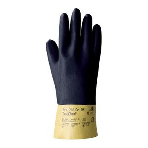 KCL Handschuhe TevuChem 765 Gr.9 flüssigkeitsdicht Baumwolltrikot