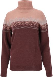 WHISTLER Strickpullover Susannah mit winterlichem Norweger-Motiv 4099 Misty Rose 40