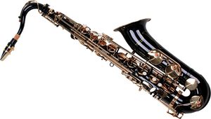 Karl Glaser Tenor Saxophon in Schwarz Gold, mit Koffer