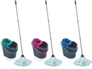 Classic Mop Set grey lagoon, grey pink, grey blue