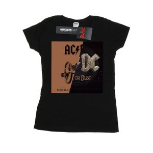 AC/DC - "Rock or Bust / For Those About Splice" T-Shirt für Damen BI4387 (L) (Schwarz)