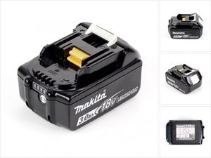 Makita Akku-BL1830B Li 18,0V 3Ah   3 W, 18 V, Schwarz 197599-5