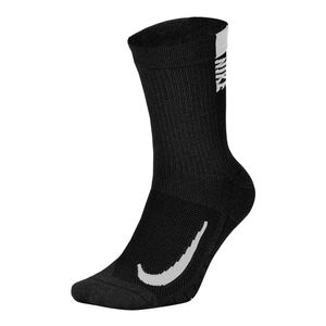 NIKE U MLTPLIER CRW 2PR Socken schwarz 42-46