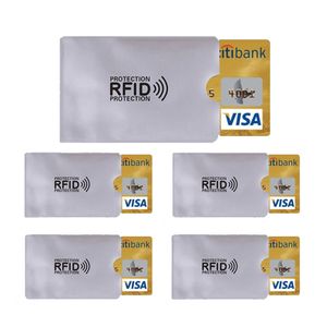 5x RFID Schutzhülle Blocker NFC Datenschutz Abschirmung EC Karte Kreditkarte Kartenschutzhülle