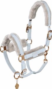 Eskadron Platinum HW23 Double Pin Metallic Faux Leather Halfter Eskadron Platinum HW23 Double Pin Metallic Faux Leather Halfter