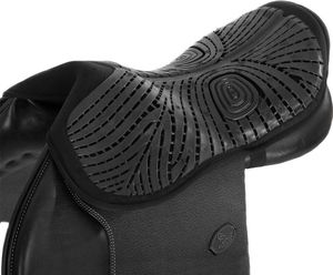 Acavallo Air Plus Jump Gel Out Sattel Sitzschoner Schwarz L Schwarz L