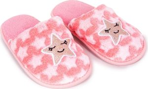 Hausschuhe für Mädchen rosa Stern 34-35 YOCLUB