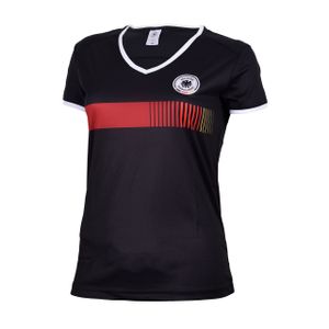 DFB Damen Fan Shirt Schwarz, Damen Größe:38, Farbe:Schwarz