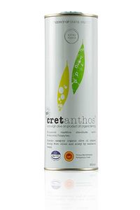 CRETANTHOS® 02533 - Organic Olivenöl EVOO 500ml Dose von Kreta