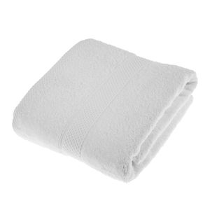 HOMESCAPES Froté ručník do sprchy 100% bavlněný ručník 70x130cm - bílý