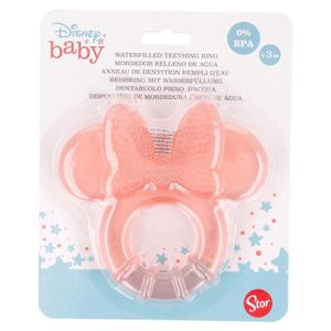 Disney Baby Minnie Maus Beißring mit Wasser gefüllt ab 3 Monate BPA Frei