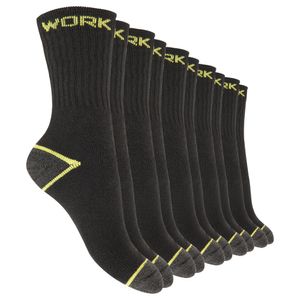 Herren Arbeits- u. Outdoorsocken ( 5 Paar / 47-50 ), Funktionssocken mit verstärkter Ferse und Spitze, für Arbeits- und Trekkingschuhe geeignet