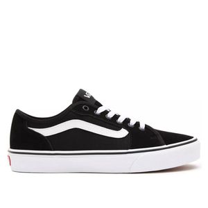 Vans Filmore Decon Wildleder Canvas Trainer, Schwarz 41 EU