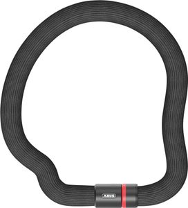 ABUS Kettenschloss Goose Lock – biegsames, klapperfreies Fahrradschloss aus gehärtetem Stahl – 6 mm stark – 85 cm lang – mit Schlüssel – Schwarz ABUS Kettenschloss Goose Lock – biegsames, klapperfreies Fahrradschloss aus gehärtetem Stahl – 6 mm stark – 85 cm lang – mit Schlüssel – Schwarz