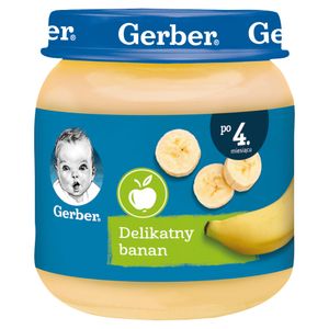 Gerber Zarte Banane für Babys ab 4 Monaten 125 G Gerber Zarte Banane für Babys ab 4 Monaten 125 G