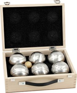 OBUT K6, 6er SET, Boule - Koffer,  aus Frankreich Freizeitkugeln