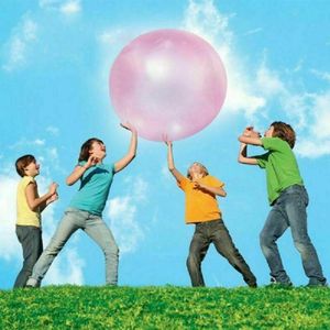 Kinder Große Bubble Ball Aufblasbarer Riesenblase Riesenball Gummi Wasserball DE 