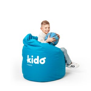 Kido By Diablo Kindersitzsack mit Füllung Sitzsack Gaming Sessel Beanbag Farbe:  Blau