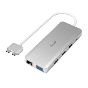 USB-C-Hub, Multiport für Apple MacBook Air & Pro, 12 Ports (00200133)