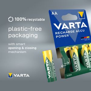 VARTA NiMH Akku "Rechargeable Accu" Micro (AAA) 800 mAh