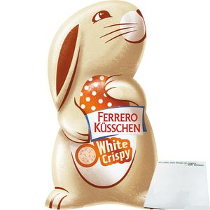 Ferrero Küsschen White Crispy Osterhase (72g) + usy Block