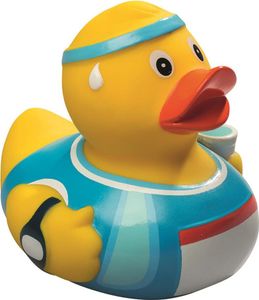 Marathon – Läufer - Sportente - Quietscheente - Badeente - ca. 8 cm gross