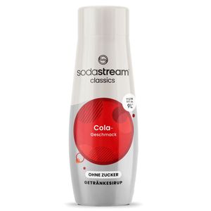 SodaStream Getränke-Sirup ohne Zucker Cola Geschmack 440ml (1er Pack)