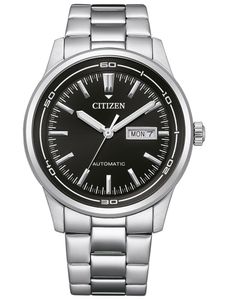 Citizen Herren Automatik Armbanduhr aus Edelstahl mit Edelstahl Band - NH8400-87EE