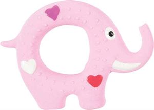 Zolux Welpenspielzeug Latex Elefant Rosa