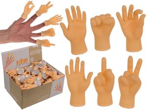 Fingerpuppen, Handgesten, ca. 6-8 cm, Fingerpuppen, Handgesten, ca. 6-8 cm,
