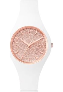 ICE Watch ICE Glitter  Armbanduhr Wasserdicht Farbe:White Rose-Gold, Größe:Small