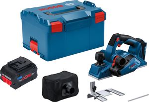 Bosch GHO 18V-26 Professional Akku Hobel 18 V 2,6 mm Brushless + 1x ProCORE Akku 8,0 Ah + L-Boxx - ohne Ladegerät