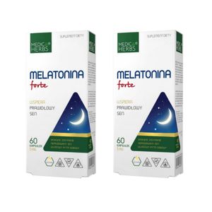 Melatonin 5mg Schlaftabletten 120 Kapseln Medica Herbs Melaton Melatoni