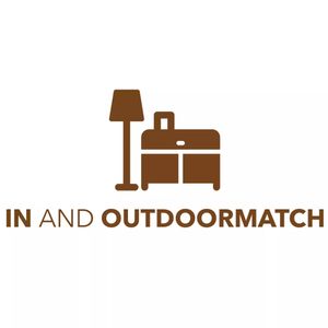 In And OutdoorMatch Handgewebter Wäschekorb mit Deckel Reid – Korbweide – Rechteckig – Geflochten – 46x33x60cm