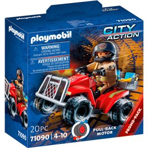 PLAYMOBIL City Action Feuerwehr- Speed Quad  71090