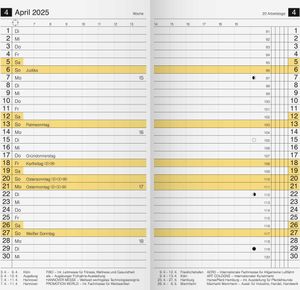 rido idé Kalender-Einlage "M-planer" 2025