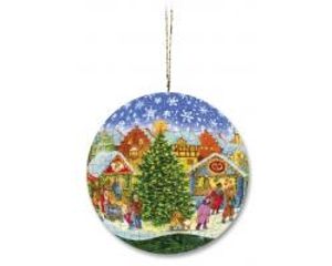 Ravensburger Christmas Puzzleball Serie 2005 Motiv 4 Markt