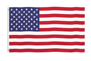 INQUARK 90 x 150 cm USA Flagge mit zwei Metallösen