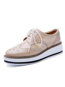 Damen Plattform Loafer Komfort Schuhe Flats Retro Low Heel Freizeitschuh Schuh Hochzeit Braun Spiegel Oberfläche,Größe:EU 36