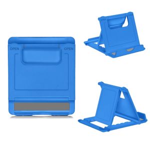 Universal Smartphone Handy Halter Ständer Stativ Halterung verstellbar klappbar Farbe: Blau