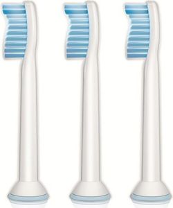 Philips Standard-Bürstenköpfe für Schallzahnbürste 3er-Pack HX6053